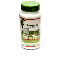 MENTOX, Sangam Herbals (МЕНТОКС, тоник для мозга, Сангам Хербалс), 60 таб. по 750 мг.