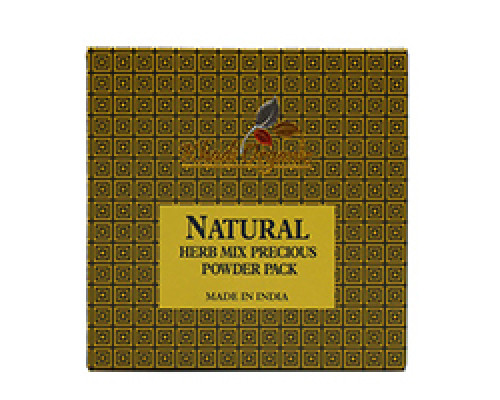 Natural Hair Mask HERB MIX Indian Khadi (Натуральная травяная Восстанавливающая маска для волос, Индиан Кхади), 150 г.