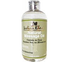 Natural Massage Oil JASMINE, Indian Khadi (Натуральное массажное масло ЖАСМИН, Для релаксации, Индиан Кхади), 200 мл.