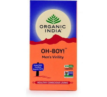 OH-BOY Men's Virility, Organic India (О-БОЙ для мужчин, Органик Индия), 30 капс.