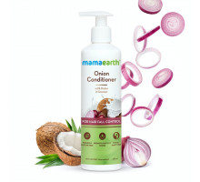 ONION CONDITIONER with Onion & Coconut, Mamaearth (Луковый кондиционер для ускорения роста и против выпадения волос), с дозатором, 250 мл.