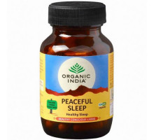 PEACEFUL SLEEP Healthy Sleep, Organic India (СПОКОЙНЫЙ СОН, для здорового сна, Органик Индия), 60 капс.