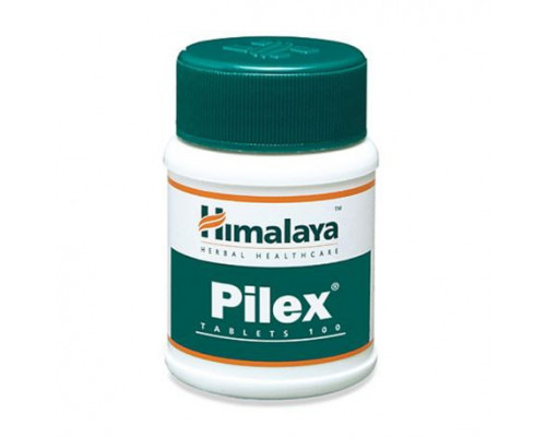 PILEX tablets Himalaya (ПАЙЛЕКС таблетки, Средство от геморроя и тромбофлебита, Хималая), 60 таб.
