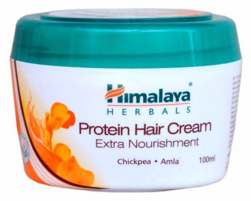 PROTEIN HAIR CREAM Extra Nourishment, Himalaya (ПРОТЕИНОВЫЙ КРЕМ ДЛЯ ВОЛОС экстра питание, Хималая), 100 мл.