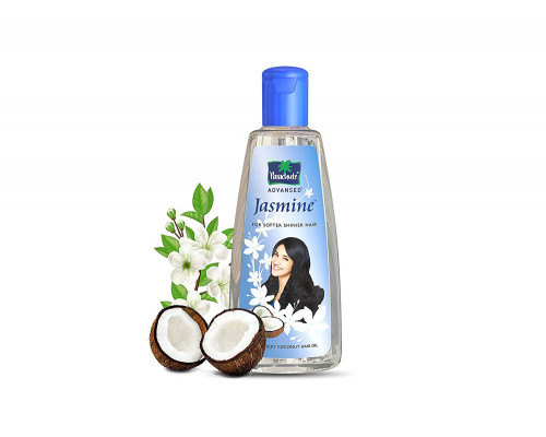 Parachute Advansed JASMINE COCONUT Hair OilL Marico Limited (Парашют Кокосовое масло для волос с экстрактом Жасмина, Марико Лимитед), 200 мл.