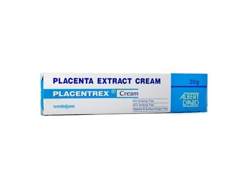 Placenta Extract Cream PLACENTREX CREAM, Albert David (ПЛАЦЕНТРЕКС КРЕМ, плацентарный крем, Альберт Давид), 20 г.