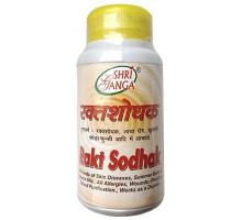 RAKT SODHAK, Shri Ganga (РАКТ ШОДХАК, очищение крови, детокс, Шри Ганга), 200 таб.