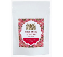 ROSE PETALS Body Powder, Indibird (ЛЕПЕСТКИ РОЗЫ Порошок маска, Индибёрд), 50 г.