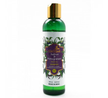 SAFFRON & POMEGRANATE Balancing Shampoo Khadi Organic (Травяной Балансирующий шампунь Шафран и Гранат, Кхади Органик), 250 мл.