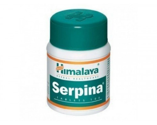 SERPINA Himalaya (СЕРПИНА, для снижения артериального давления, Хималая), 100 таб.