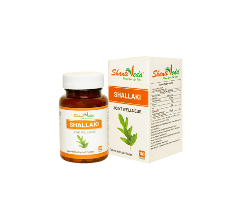 SHALLAKI tablets Shanti Veda (ШАЛЛАКИ в таблетка, для лечения болезней суставов, Шанти Веда), 100 таб.