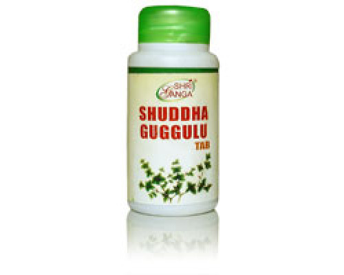 SHUDDHA GUGGULU tab, Shri Ganga (ШУДДХА ГУГГУЛУ, для обмена веществ, Шри Ганга), 120 таб.