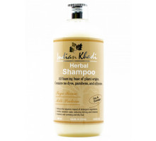 SOYA BEAN MILK PROTEIN Dry and Damage hair shampoo Indian Khadi (Травяной шампунь с Протеинами Соевого Молока, для сухих и поврежденных волос, Индиан Кхади), 300 мл.