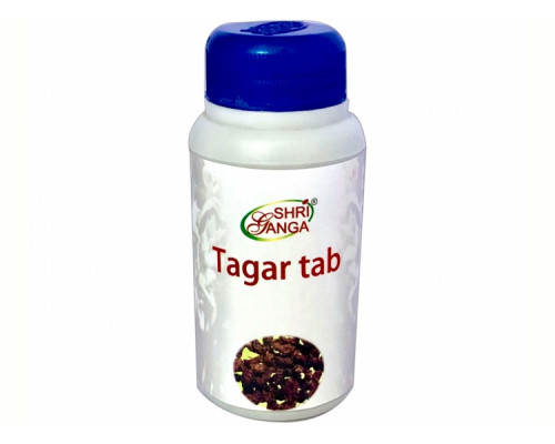 TAGAR tab, Shri Ganga (ТАГАР (ТАГАРА) натуральное снотворное, Шри Ганга), 120 таб.