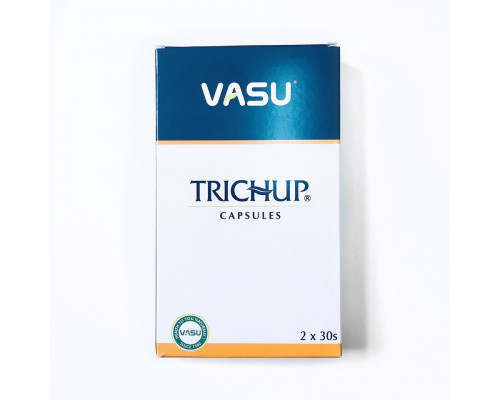 TRICHUP Hair Nourishment, Vasu (Тричуп Васу аюрведические капсулы для питания волос), 60 капс.