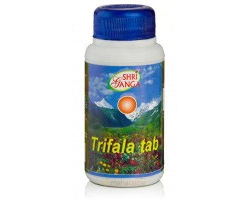 TRIFALA tab Shri Ganga (ТРИФАЛА, очищение и омоложение организма, Шри Ганга), 200 таб.