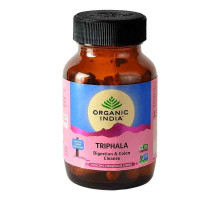 TRIPHALA Digestion & Colon Cleanse, Organic India (ТРИФАЛА, пищеварение и чистка кишечника, Органик Индия), 60 капс.