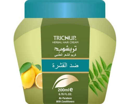 Trichup Herbal Hair Cream ANTI-DANDRUFF Vasu (Крем для волос от перхоти, Тричуп), 200 мл.