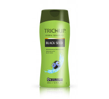 Trichup Herbal Shampoo BLACK SEED, Vasu (Тричуп Травяной шампунь ЧЕРНЫЕ СЕМЕНА, Питание и защита, Васу), 200 мл.