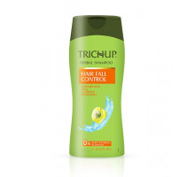 Trichup Herbal Shampoo HAIR FALL CONTROL Vasu (Тричуп Шампунь КОНТРОЛЬ ВЫПАДЕНИЯ ВОЛОС, С экстрактами трав, Васу), 400 мл.