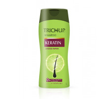 Trichup Shampoo KERATIN Damage Repair, Vasu (Тричуп Шампунь КЕРАТИН, Восстановление поврежденных волос, Васу), 400 мл.