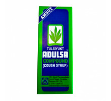 Tulsiyukt ADULSA COMPOUND Cough Syrup, Amrut Pharm (АДУЛЬСА КОМПАУНД сироп от кашля), 100 мл.