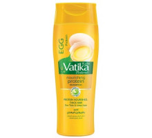 Vatika EGG PROTEIN Nourishing Protein Shampoo, Dabur (Ватика ЯИЧНЫЙ ПРОТЕИН Шампунь ПИТАЮЩИЙ ПРОТЕИН для тонких и ослабленных волос, Дабур), 400 мл.