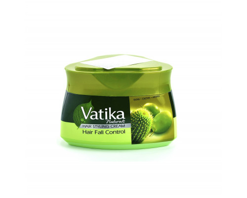 Vatika HAIR FALL CONTROL Styling Hair Cream, Dabur (Ватика КОНТРОЛЬ ВЫПАДЕНИЯ Крем для укладки волос, Дабур), 140 мл.