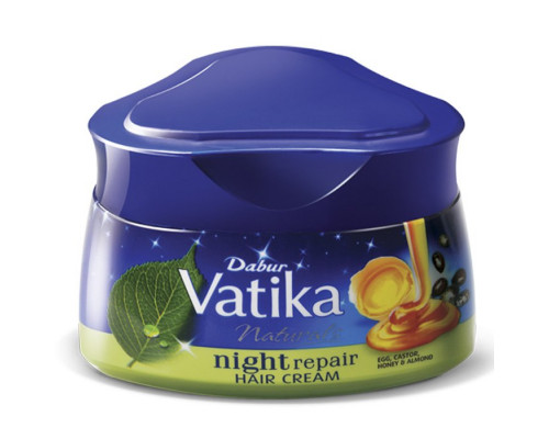 Vatika NIGHT REPAIR Hair Cream, Dabur (Ватика НОЧНОЙ ВОССТАНАВЛИВАЮЩИЙ Крем для волос, Дабур), 140 мл.