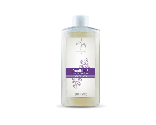 YOUTHFUL+ Zero Split Shampoo With Collagen, Hemani (МОЛОДОСТЬ+ шампунь против секущихся кончиков с коллагеном, Хемани), 150 мл.
