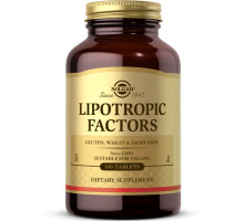 Липотропный Фактор Solgar (Lipotropic Factors) 100 таб